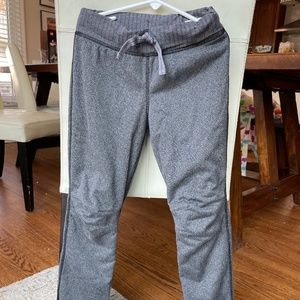 Girls lululemon/Ivivva cozy pants, size 7